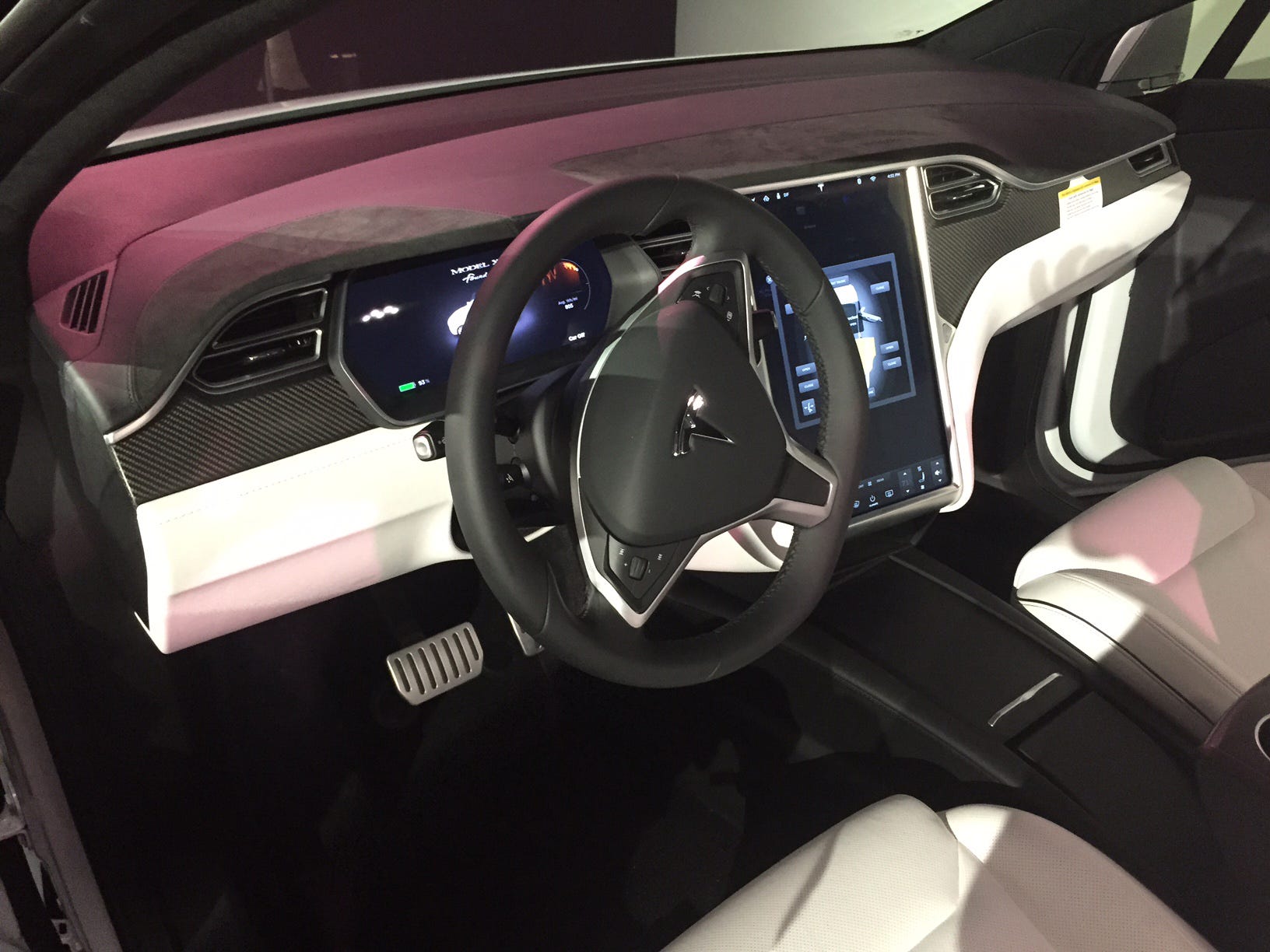 synthetic leather seats